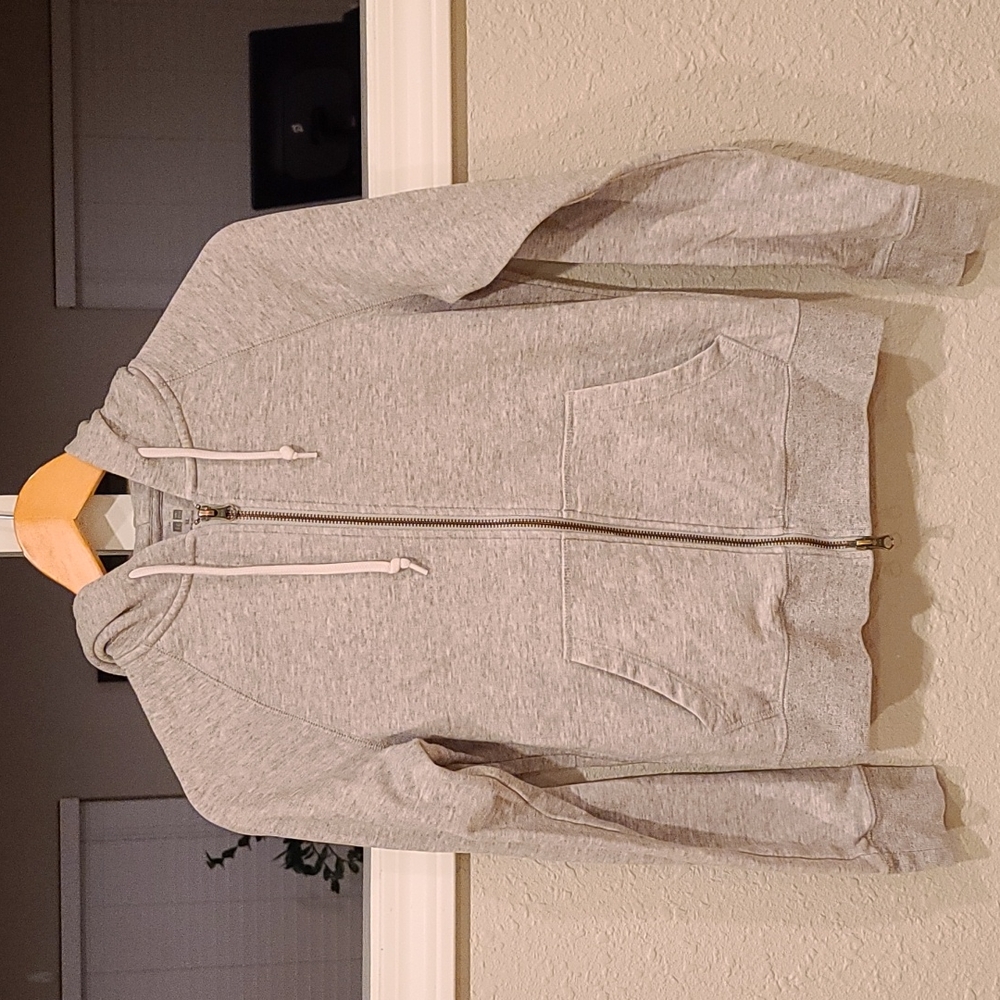 Uniqlo Zip Up Hoodie 2 Way Zipper Sz. XS